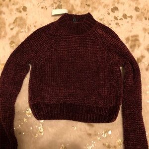 Chenille sweater